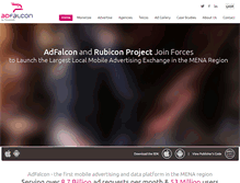 Tablet Screenshot of adfalcon.com